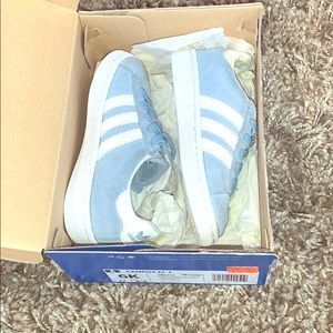 Light blue adidas